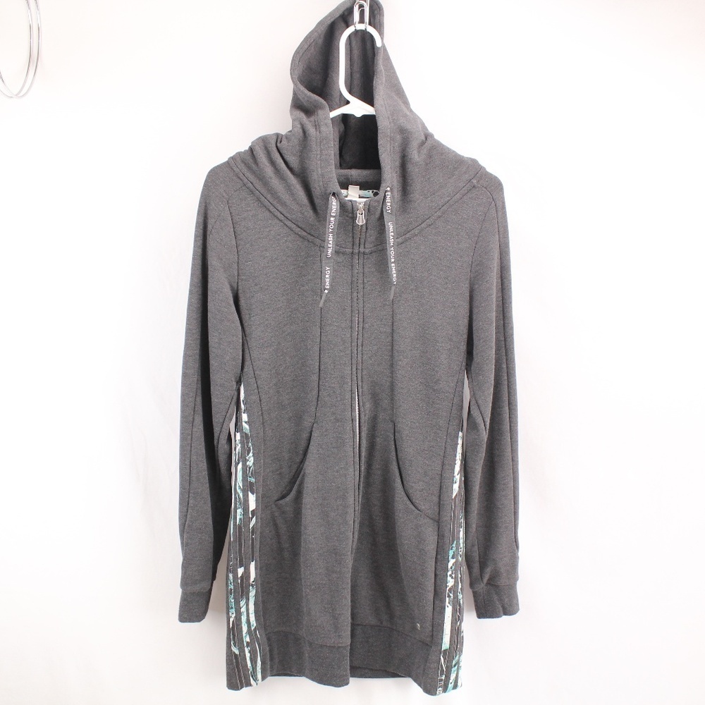Adidas Women Essentials Solid Full Zip Hoodie Siz… - image 1